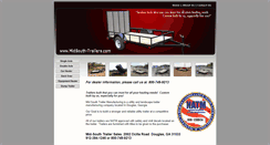 Desktop Screenshot of midsouth-trailers.com